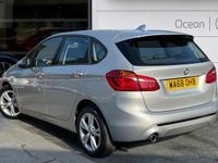 Used BMW 218 Active Tourer Sport Line 138 HP (101 kW) 2019 Silver MPV