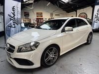 Used Mercedes A160 AMG line 102 HP (75 kW) 2018 White Hatchback