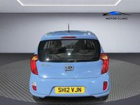 Used Kia Picanto Air 2012 Blue Hatchback