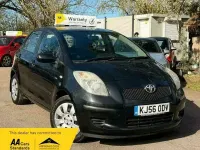 Used Toyota Yaris T3 88 HP (64 kW) 2006 Black Hatchback