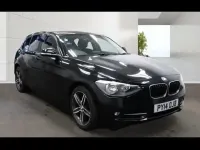 Used BMW 116 Sport Line 2014 Black Hatchback