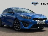 Used Kia Ceed GT GT-Line 158 HP (116 kW) 2023 Blue flame Hatchback