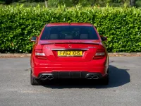 Used Mercedes C63 AMG 487 HP (358 kW) 2012 Red Sedan