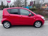 Used Vauxhall Agila 94 HP (69 kW) 2011 Red MPV