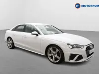 Used Audi A4 S-Line 2024 White Sedan