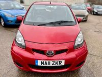 Used Toyota Aygo 2011 Red Hatchback