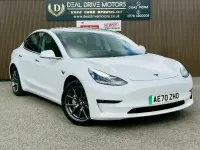 Used Tesla Model 3 Long Range AWD 366 kW (498 HP) 2020 White Sedan