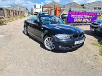 Used BMW 118 Cabriolet M Sport 143 HP (105 kW) 2010 Black Cabriolet