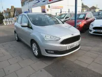 Used Ford C-MAX Zetec 125 HP (91 kW) 2015 Silver MPV