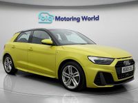 Used Audi A1 Sportback S-Line 150 HP (110 kW) 2019 Yellow Hatchback