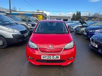 Used Skoda Citigo-e IV SE 61 kW (83 HP) 2020 Red Hatchback