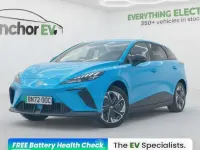 Used MG MG4 EV SE 125 kW (170 HP) 2022 Blue Hatchback