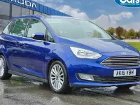 Used Ford Grand C-Max Titanium 150 HP (110 kW) 2016 Blue MPV