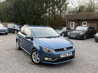 Used VW Polo Match 2016 Blue Hatchback