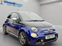 Used Abarth 595 Turismo 165 HP (121 kW) 2018 Black/blue Hatchback