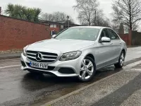 Begagnad Mercedes C220 Executive 2017 Silver Sedan