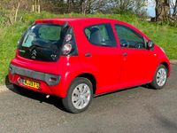 Used Citroën C1 68 HP (50 kW) 2009 Red Hatchback