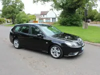 Used Saab 9-3 150 HP (110 kW) 2009 Black Estate