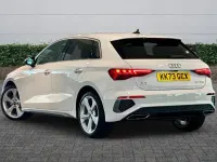 Used Audi A3 S-Line 110 HP (80 kW) 2024 White Hatchback