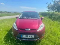 Used Ford Fiesta Titanium 2008 Red Hatchback