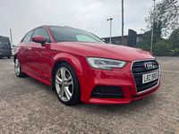 Used Audi A3 S-Line 110 HP (80 kW) 2017 Misano red Hatchback