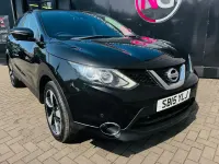 Used Nissan Qashqai N-TEC 110 HP (80 kW) 2015 Black SUV