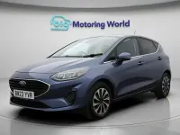 Used Ford Fiesta Titanium 101 HP (74 kW) 2022 Blue Hatchback