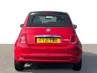 Used Fiat 500C Lounge 70 HP (51 kW) 2021 Red Cabriolet