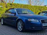 Used Audi A4 Cabriolet Design 163 HP (119 kW) 2007 Blue Cabriolet