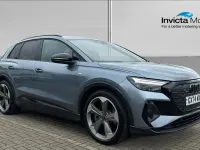 Used Audi Q4 e-tron Black Edition 210 kW (286 HP) 2024 Blue SUV