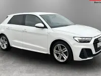 Used Audi A1 Sportback S-Line 150 HP (110 kW) 2022 White Hatchback