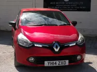 Used Renault Clio Dynamique 90 HP (66 kW) 2014 Red Hatchback