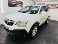 Used Vauxhall Antara 2010 White SUV