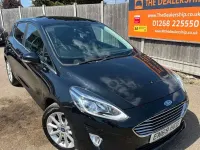 Used Ford Fiesta Titanium 125 HP (91 kW) 2020 Black Hatchback