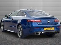 Used Mercedes E300 AMG Line Premium 258 HP (189 kW) 2022 Blue Coupe
