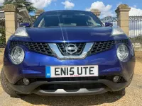 Used Nissan Juke Acenta Premium 115 HP (84 kW) 2015 Blue SUV