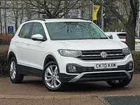 Used VW T-Cross SE 115 HP (84 kW) 2020 White SUV