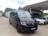Used VW Crafter Highline 140 HP (102 kW) 2018 Black Van