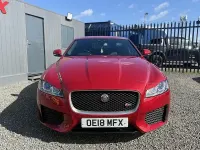 Begagnad Jaguar XF S 300 HK (220 kW) 2018 Röd Sedan