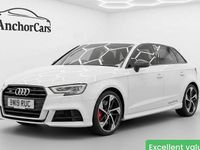 Used Audi S3 Sportback Black Edition 300 HP (220 kW) 2019 White Hatchback