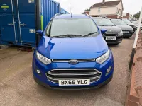 Used Ford Ecosport Zetec 95 HP (69 kW) 2015 Blue SUV