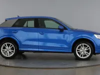 Used Audi Q2 S-Line 150 HP (110 kW) 2018 Blue SUV