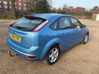 Used Ford Focus Zetec 2010 Blue Hatchback