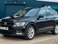 Begagnad VW Tiguan SE 150 HK (110 kW) 2017 Svart SUV