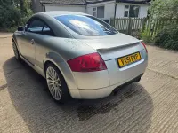 Used Audi TT 225 HP (165 kW) 2001 Silver Coupe