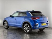 Used VW T-Roc R-line 150 HP (110 kW) 2021 Blue SUV