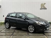 Used Vauxhall Corsa S 90 HP (66 kW) 2019 Black Hatchback