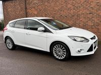 Used Ford Focus Titanium X 125 HP (91 kW) 2012 White Hatchback