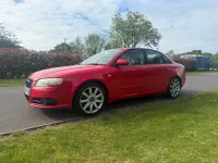 Used Audi A4 S-Line 256 HP (188 kW) 2005 Red Sedan