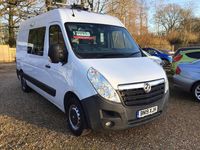 Used Vauxhall Movano 130 HP (95 kW) 2019 White MPV
